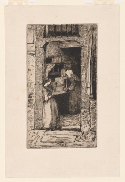 Die Senfverkäuferin von James Abbott McNeill Whistler