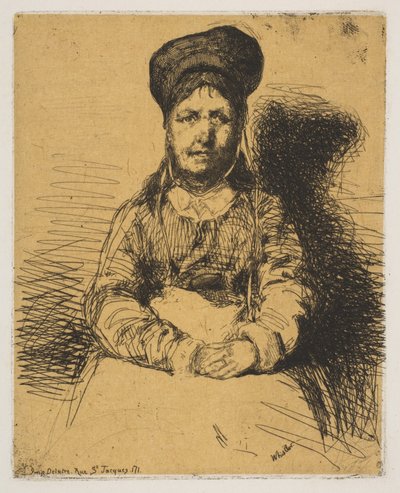 La Rétameuse, 1858 von James Abbott McNeill Whistler