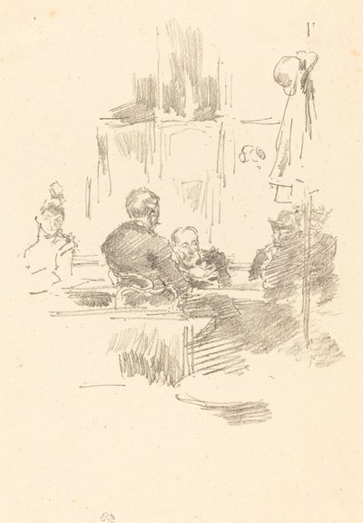Spätes Piquet, 1894 von James Abbott McNeill Whistler