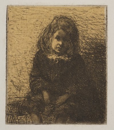 Kleiner Arthur, 1857-58 von James Abbott McNeill Whistler