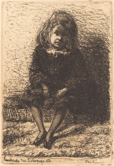 Kleiner Arthur, ca. 1857-1858 von James Abbott McNeill Whistler