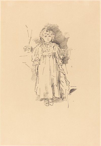 Kleine Evelyn, 1896 von James Abbott McNeill Whistler