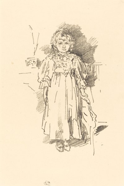 Kleine Evelyn, 1896 von James Abbott McNeill Whistler