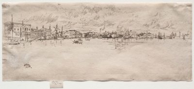 Langes Venedig von James Abbott McNeill Whistler