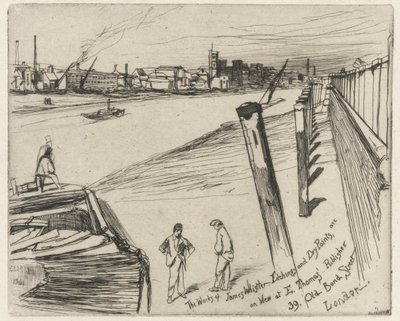 Millbank, 1861 von James Abbott McNeill Whistler