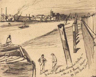 Millbank, 1861 von James Abbott McNeill Whistler