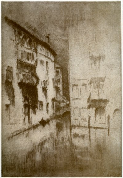 Nocturne: Paläste, um 1879-1904 von James Abbott McNeill Whistler