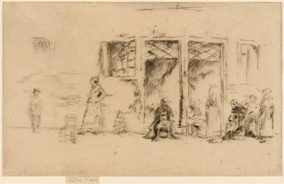 Alte Frauen, 1879-1880 von James Abbott McNeill Whistler