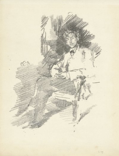 Porträt von Walter Sickert von James Abbott McNeill Whistler