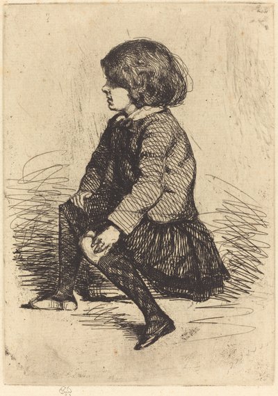 Seymour, sitzend von James Abbott McNeill Whistler