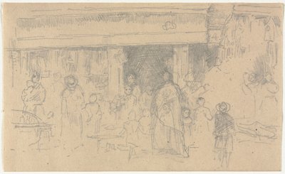 Geschäfte in Chester von James Abbott McNeill Whistler