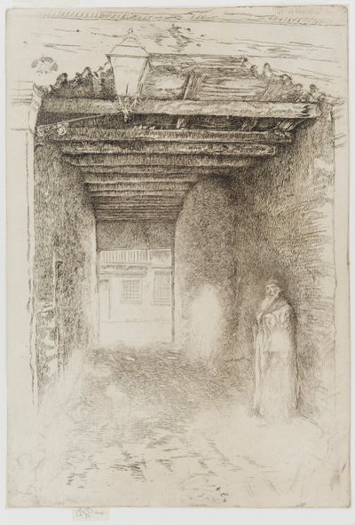 Die Bettler, 1879-1880 von James Abbott McNeill Whistler