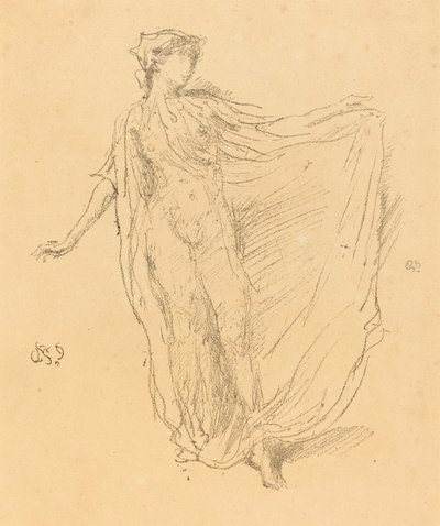 Das tanzende Mädchen, 1889 von James Abbott McNeill Whistler