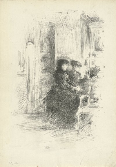 Das Duett von James Abbott McNeill Whistler