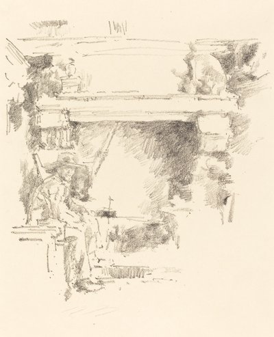 Der Kamin, 1893 von James Abbott McNeill Whistler