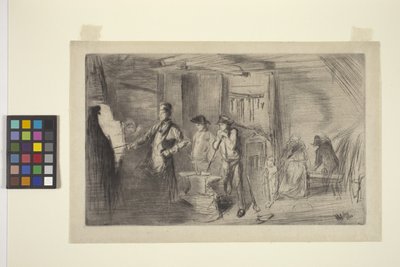 Die Schmiede von James Abbott McNeill Whistler