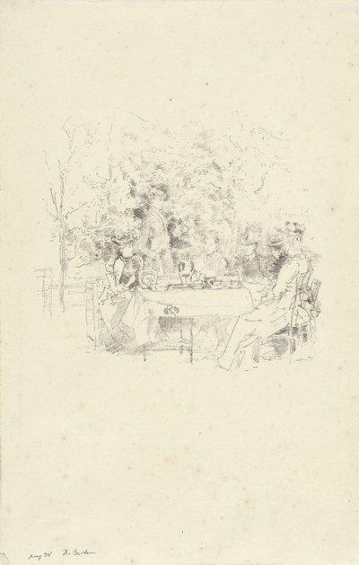 Der Garten von James Abbott McNeill Whistler