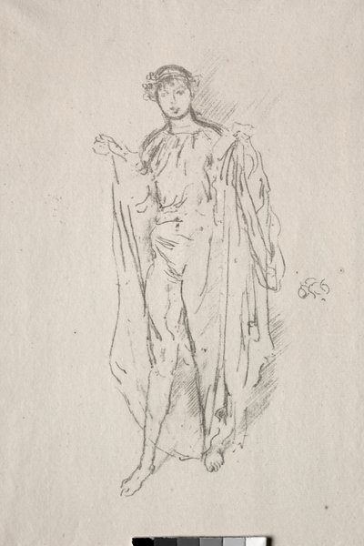 Das Mädchen von James Abbott McNeill Whistler