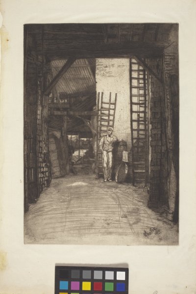 Der Kalkbrenner von James Abbott McNeill Whistler