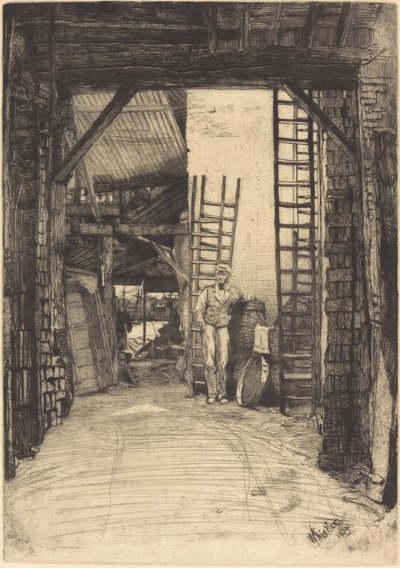 Der Kalkbrenner, 1859 von James Abbott McNeill Whistler