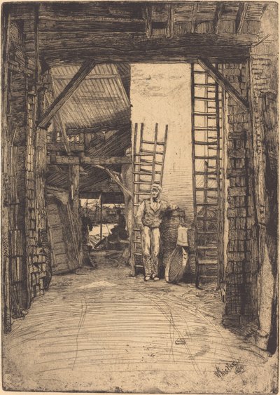 Der Kalkbrenner von James Abbott McNeill Whistler