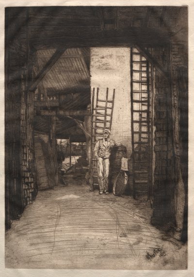 Der Kalkbrenner, 1859 von James Abbott McNeill Whistler