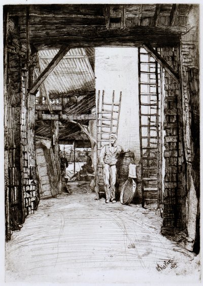 Der Kalkbrenner von James Abbott McNeill Whistler