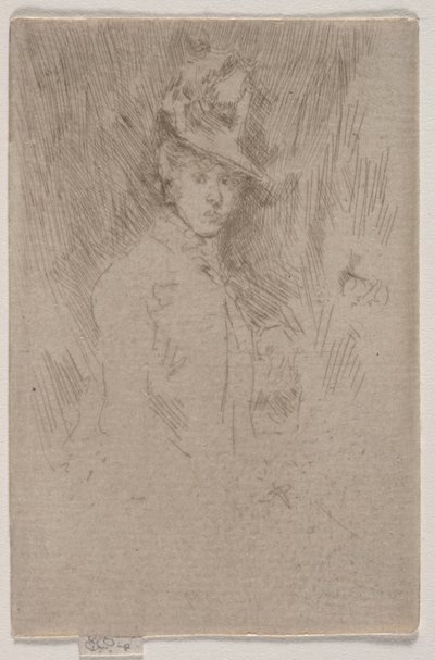 Der kleine Hut von James Abbott McNeill Whistler