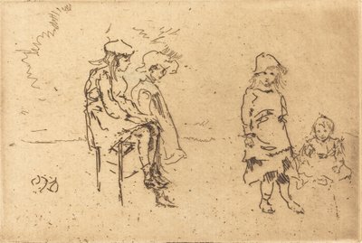 Die Menpes-Kinder von James Abbott McNeill Whistler