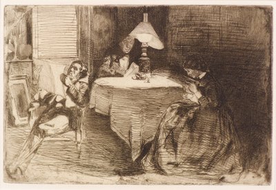 Das Musikzimmer von James Abbott McNeill Whistler