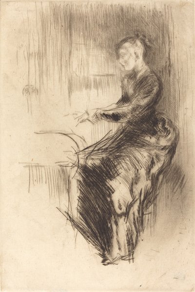Das Klavier von James Abbott McNeill Whistler
