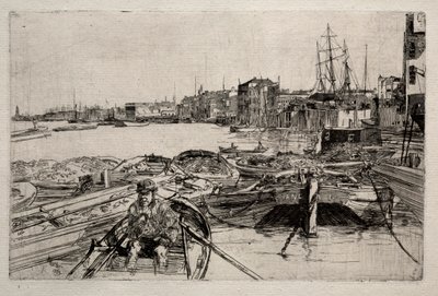 Der Pool, 1859 von James Abbott McNeill Whistler