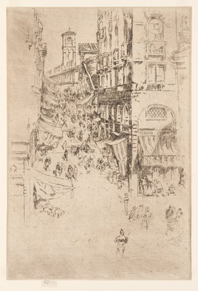 Die Rialto von James Abbott McNeill Whistler
