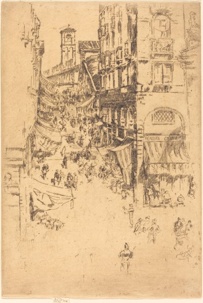 Der Rialto, 1880 von James Abbott McNeill Whistler
