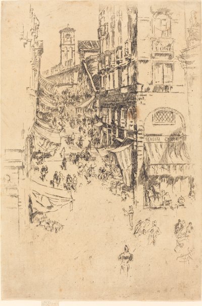 Der Rialto, 1880 von James Abbott McNeill Whistler