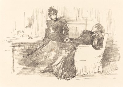 Die Schwestern, 1894-1895 von James Abbott McNeill Whistler
