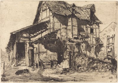 Das unsichere Mietshaus, 1858 von James Abbott McNeill Whistler