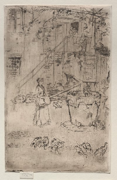 Truthähne, 1886 von James Abbott McNeill Whistler