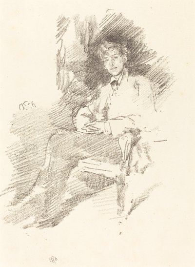 Walter Sickert, 1895 von James Abbott McNeill Whistler