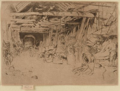 Der Wagenbauer von James Abbott McNeill Whistler