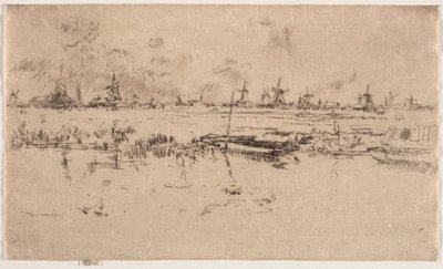 Zaandam von James Abbott McNeill Whistler