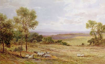 Cumberland-Hügel von Wardrew House, Gilston von James Aumonier