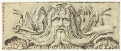 Kopf des Neptun von James Barry