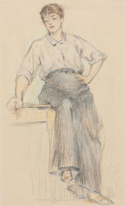 Der Arbeiter von James Carroll Beckwith