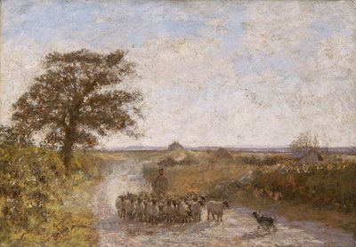 Die staubige Straße, 1902 von James Charles