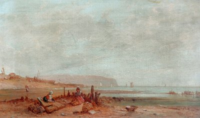 An der französischen Küste, 1880 von James Cullett