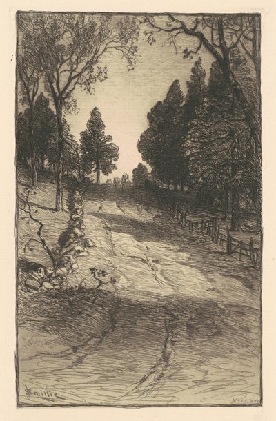 Den Hügel hinauf von James David Smillie