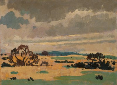 Französische Landschaft von James Dickson Innes