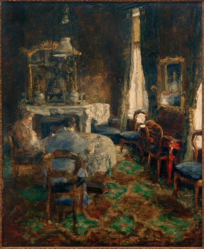 Der bürgerliche Salon von James Sidney Ensor