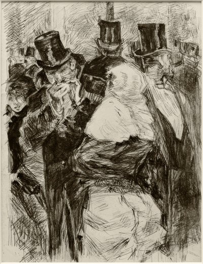Mondäne Zusammenkunft von James Sidney Ensor